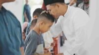 Pemdes Ie Beudoh Nagan Raya Beri Santunan Anak Yatim Jelang Lebaran