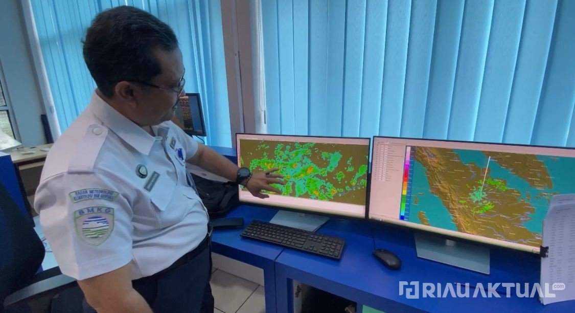 Cuaca Riau Cerah Berawan, Hujan Ringan Mengancam Beberapa Wilayah