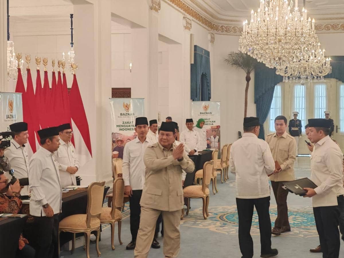 Zakat Prabowo dan Kabinet Merah Putih 2026 Raup Rp3,8 Miliar
