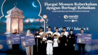 Bank Mandiri Jakarta 4 Salurkan 4.000 Paket Santunan