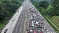 Mobilitas kendaraan di jalan layang MBZ turun jelang Idul Fitri