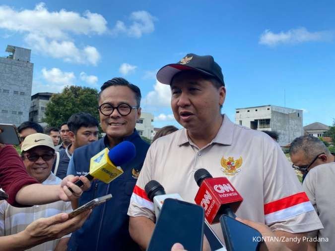 Menteri PKP dan Dony Oskaria Kunjungi Lahan Angkasa Pura di Jakarta Pusat