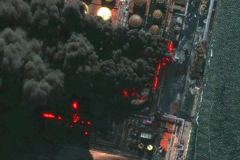 Pelabuhan Ust-Luga Diserang Drone, Ekspor Minyak Rusia Terganggu Pelabuhan Ust-Luga Diserang Drone, Ekspor Minyak Rusia Terganggu