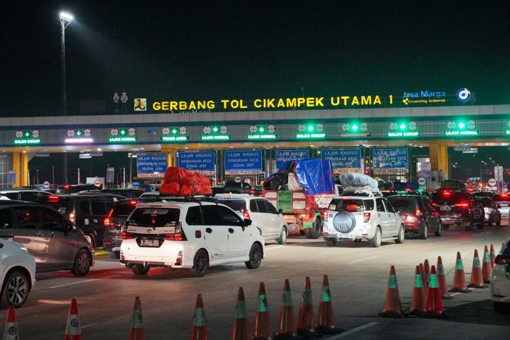 Polri Terapkan Jalur Satu di Tol Trans Jawa Saat Arus Balik 24 Maret