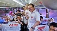 PT AHM Kirim 2.521 Pemudik ke Yogyakarta dan Semarang Melalui Program MBBH