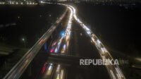 H+6 Lebaran, Lalu Lintas Tol MBZ ke Jakarta Masih Padat