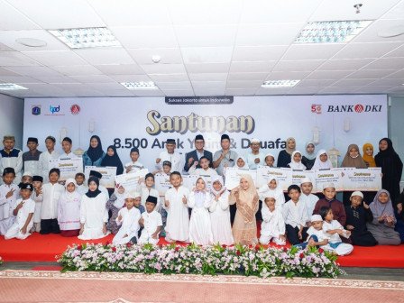 Bank Jakarta bantu 8.500 anak yatim dan duafa, siapkan posko mudik