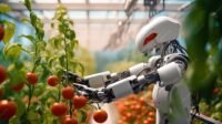 Smart AI Robot Masters Tomato Harvesting