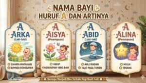 Pilihan Nama Bayi dalam Islam dari Huruf A Beserta Artinya