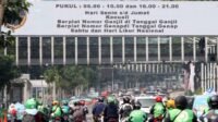 Aturan Ganjil Genap Jakarta Hari Ini Dihentikan