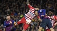 VAR dan Kontroversi Kartu Merah yang Menguntungkan Barcelona dalam Laga Atletico vs Barcelona