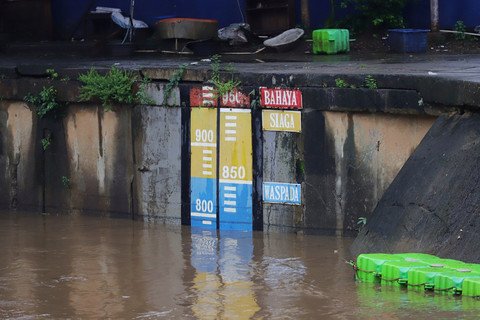 Pos Angke Hulu Siaga Dua, BPBD Jakarta Minta Warga Waspadai Banjir
