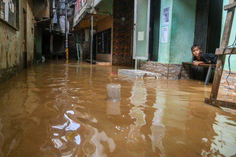 BPBD Jakarta: 4 Jalan dan 1 RT Terendam Banjir Pagi Ini